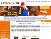 Tablet Screenshot of phradpol.pl